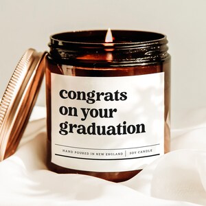 Congratulations On Your Graduations Candle, Congrats Grad Candle, Proud Of You Candle, Well Done Candle, Cute Graduations Present, Grad Gift