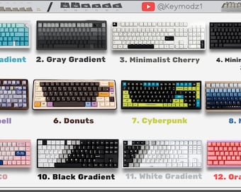 Cmokifuly GMK67 Kit Clavier Mécanique 65% – Hotswap, Tri-mode, RVB, Montage Joint – Sans Switches Ni Keycaps