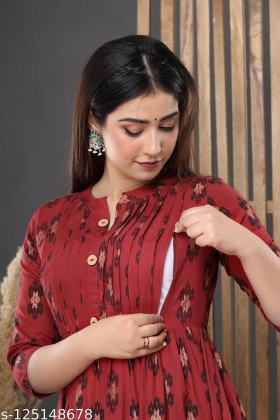 breastfeeding dress with zip