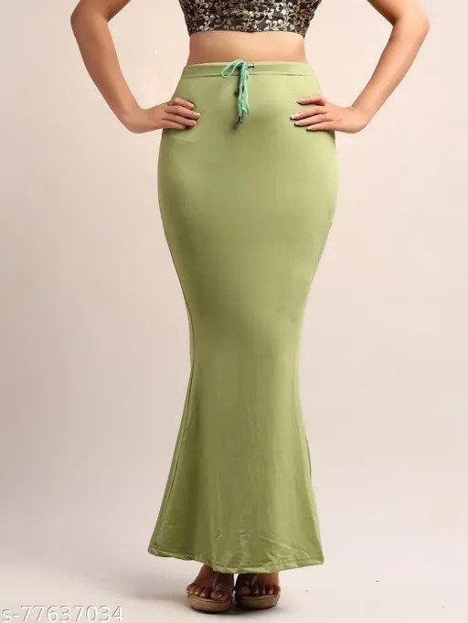 Green Sari Shapewear 