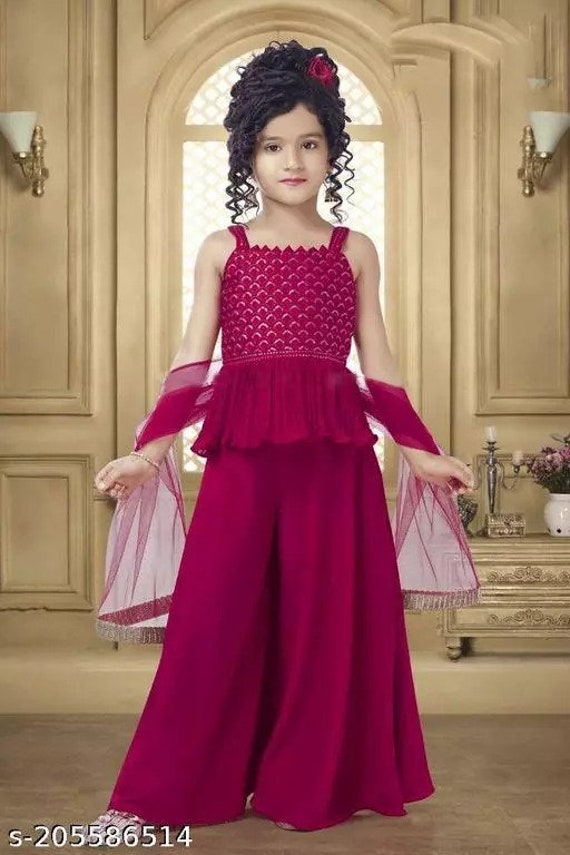Plazo dress best sale kids
