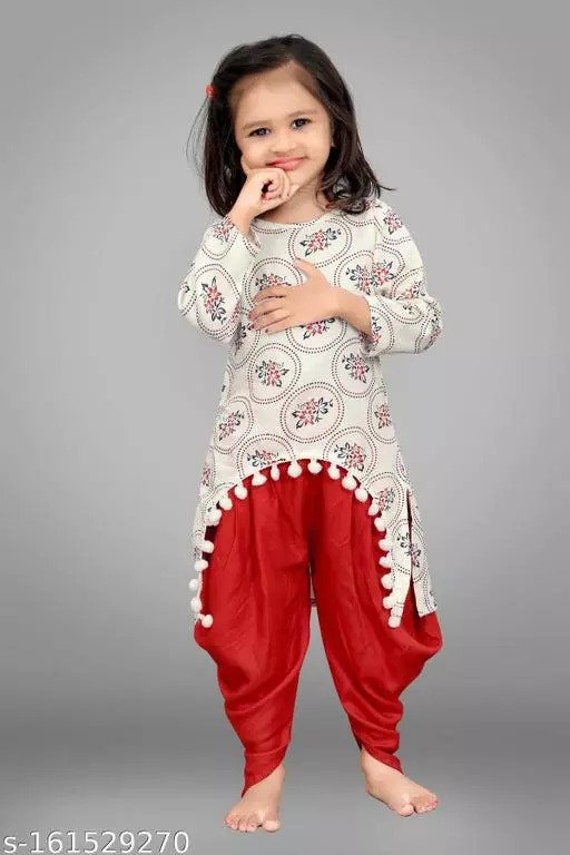 Buy Green Ethnic Wear Sets for Girls by Bow n Bee Online | Ajio.com