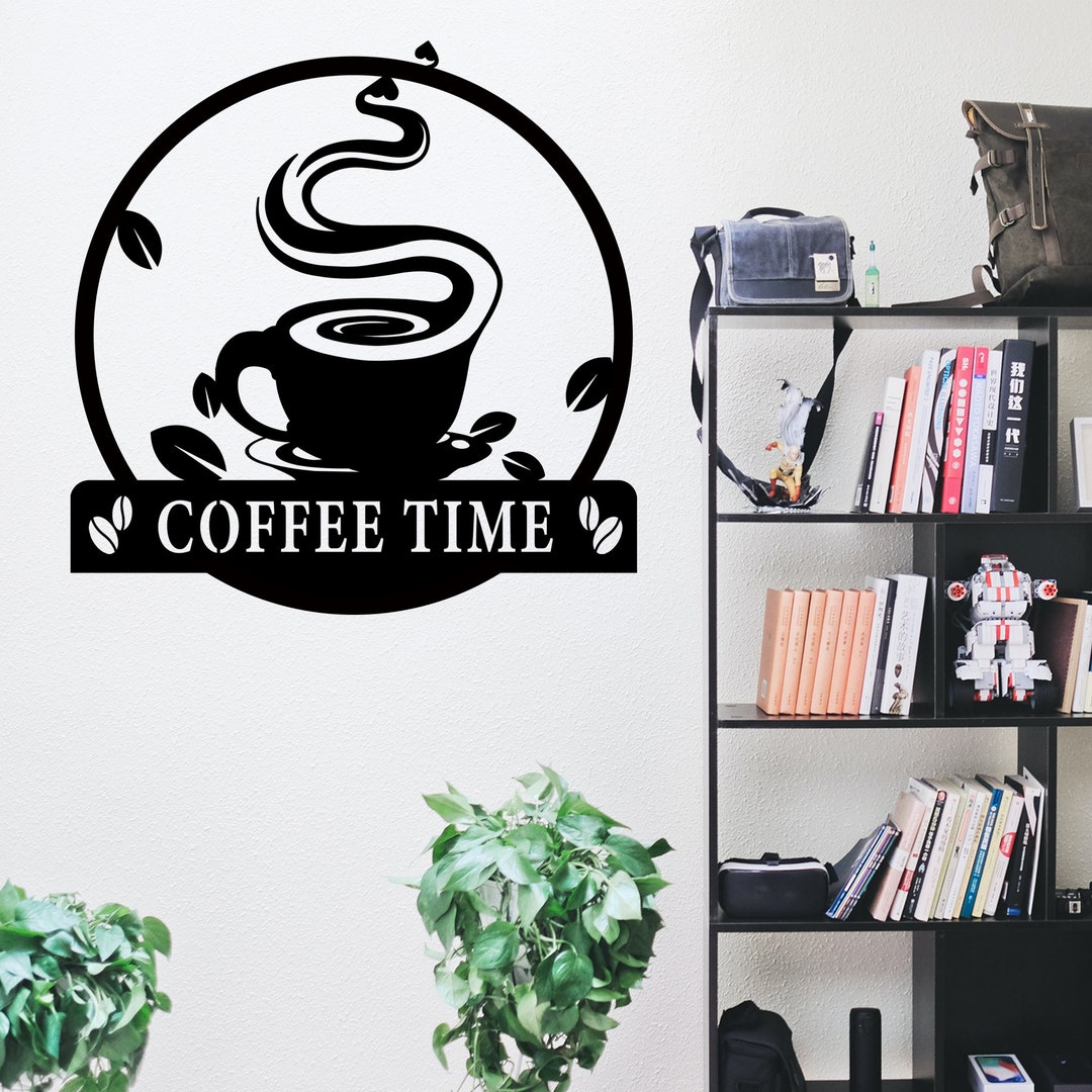 Custom Coffee Bar Metal Wall Signpersonalized Coffee Bar Metal Wall