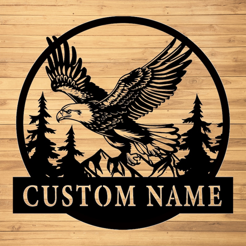 Metal Hawk Wall Art - Etsy