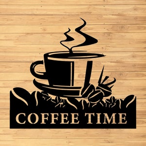 Custom Coffee Bar Metal Wall Sign-Coffee Bar Metal Wall Art-Coffee Metal Wall Decor-Coffee Led Decor-Coffee Bar Name Sign-Coffee Bar Ideas