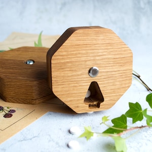 7 Day Pill Organizer Box Compact Travel Tablet Holder, Custom Engraved Weekly Case