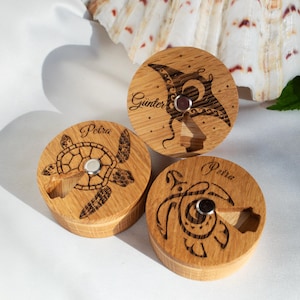 Weekly Pill Box - Personalized 7 Day Pill Small Organizer Custom Engraving