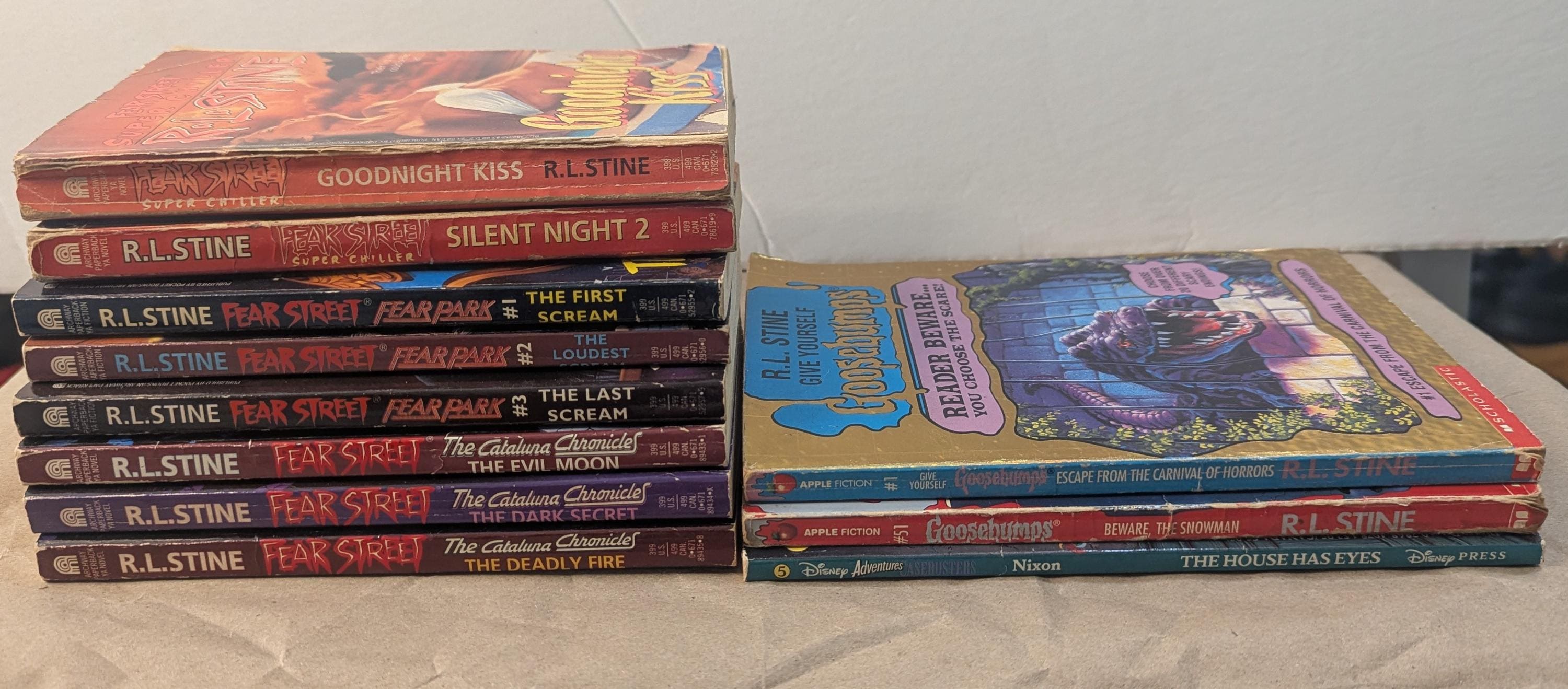 Rl Stine Books - Etsy