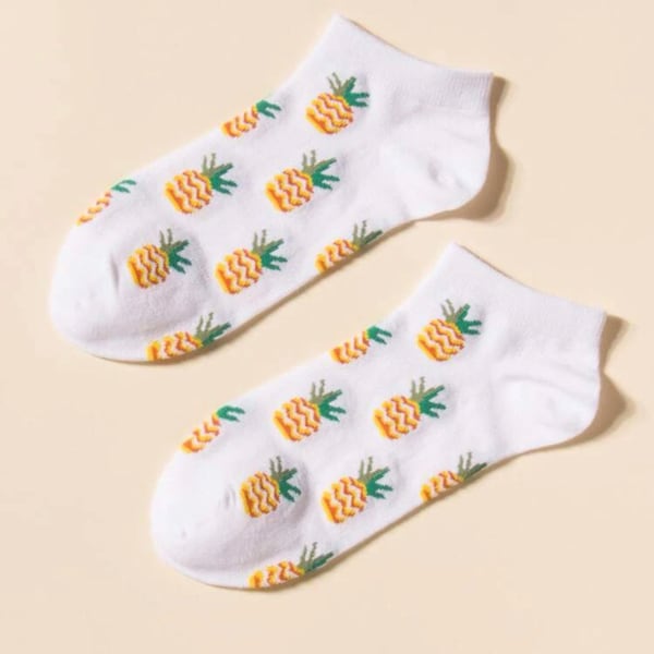 Positive Pineapple Trainer Socks - Adult (Free delivery)
