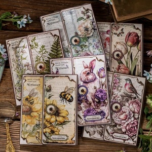 30 pz/pacco materiali cartacei vintage Lost Garden Series fai da te Scrapbooking per Deco Junk Journal Planner Collage Photo Album immagine 1