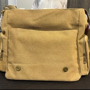Canvas Messenger Bags Cartoon Students Book Crossbody Bags with Mutiple Pocket Class bag totoro messenger bag Bild 3