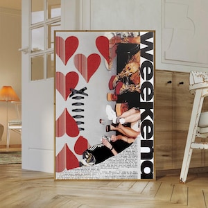 Retro NYC-kunstdruk: trendy appartementdecor (digitale download)