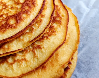 Sugar Free/Gluten Free/Low Carb/Keto Pancakes & English Scones
