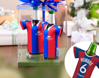 Geschikt voor Levante UD fans, MyFanShirt gepersonaliseerde jersey, cadeau voor mannen, gepersonaliseerde cadeau, cadeau-ideeën