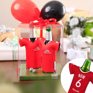 Suitable for Brestois fans - Personalized jersey bottle cooler, fan article personalizable gift man gift idea birthday, fan merchandise