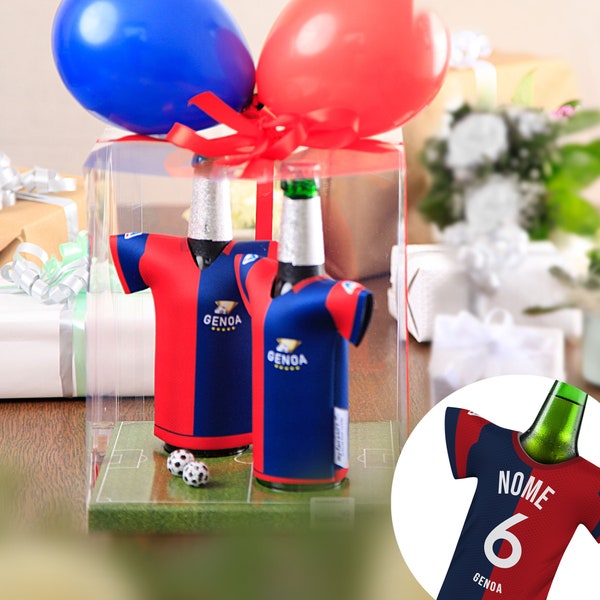 Adatto ai tifosi del Genoa CFC, MyFanShirt maglia personalizzata, regali per uomo, regali personalizzati, regali per lui