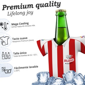 Apto para los fans del Athletic Club Bilbao, MyFanShirt camiseta personalizadaregalos para hombre, regalos, hombre, regalos personalizados imagen 5