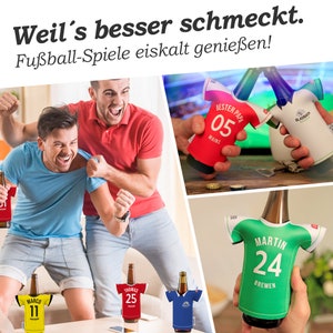 Geschikt voor Bayern München fans, MyFanShirt gepersonaliseerde jersey, cadeau voor mannen, gepersonaliseerde cadeau, cadeau-ideeën afbeelding 8