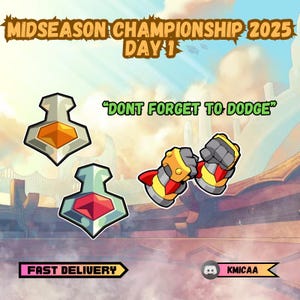Brawlhalla Midseason Tracks by Day | Pick your day | 1 purchase = 1 day | Fast Delivery | Global (no iOS) | Brawlhalla Codes