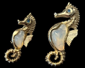 Vintage Jelly Belly Seepferdchen mit irisierendem Akzent