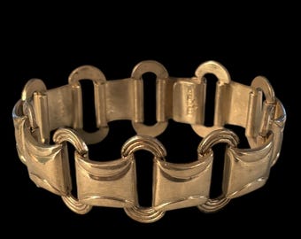 Bracciale vintage in argento sterling Svensson del 1946