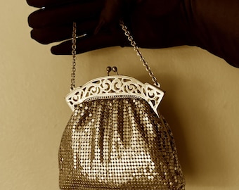 1940er Jahre Abendtasche aus Mesh von Hutten von Hutten