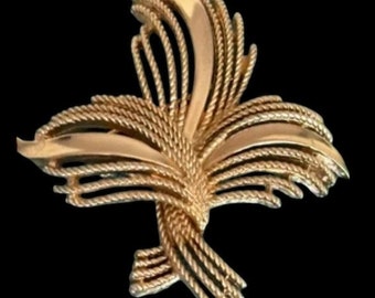 Spilla di grano Corona Trifari Fleur de Lis vintage