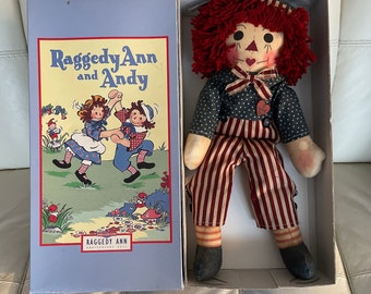 Anniversario IOB Raggedy Andy intenzionalmente angosciato