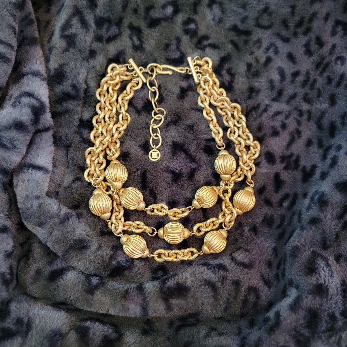 RARE Givenchy Signed Statement Necklace