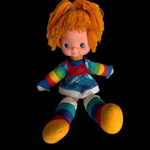 Grote 20-inch Rainbow Brite-pop uit 1983 - Etsy Nederland