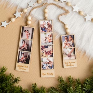 Custom Family Photo Ornament, Ornament Christmas, Picture Ornament, 2024 Christmas Ornaments, Xmas Gift for Family R47