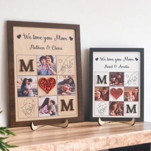 Personalized Mom Photo Collage, Gifts For Wife From Husband, Mom Birthday Gifts, Mother&#39;s Day Gifts For Mom From Daughter Son Y49