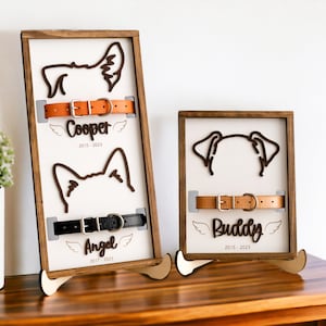 Dog collar stand hotsell