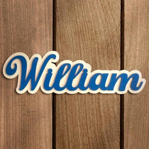 Nom personnalisé en bois pour décoration murale de chambre d&#39;enfant, lettres en bois, nom de bébé pour chambre de bébé, nom en bois pour bébé, nom Y67