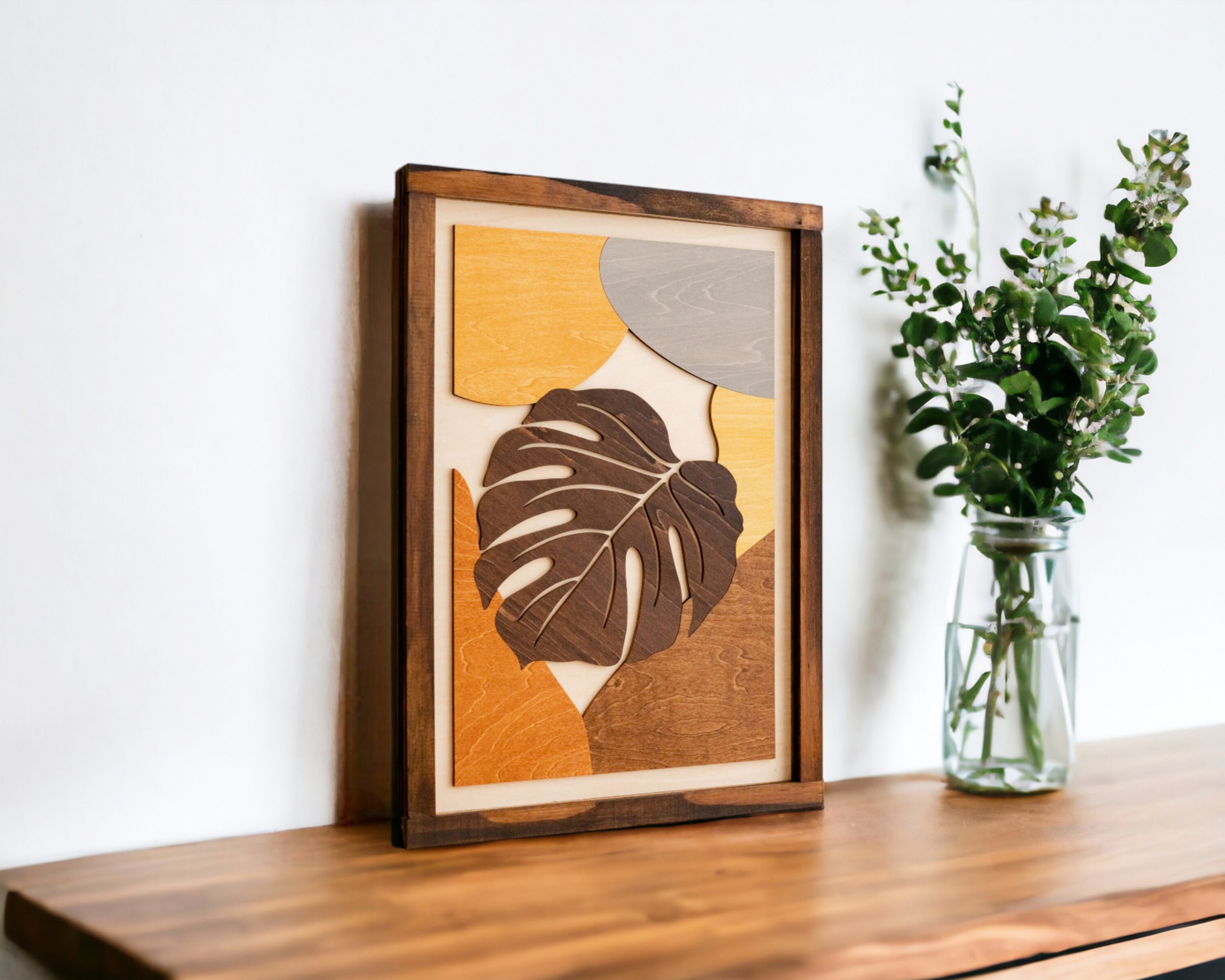 Decorazione Murale In Legno Per Insegnanti – Fiori Selvatici Con Frase, Regalo Ringraziamento Per Maestre E Aule - 3