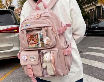 Off white backpack pink Clearance