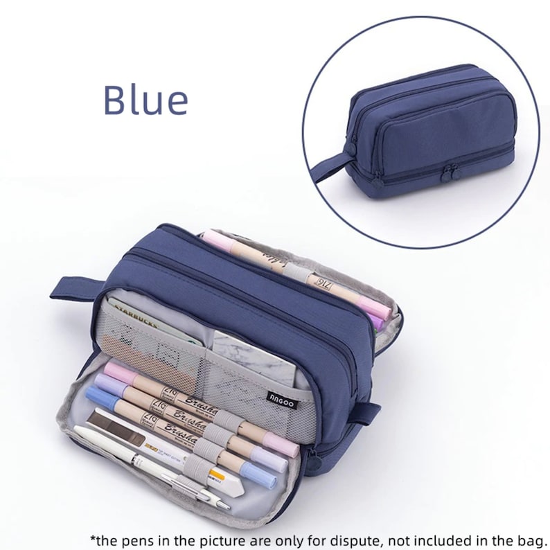 Pencil Case Large Pencil Case Cute Pencil Case Back to Etsy UK