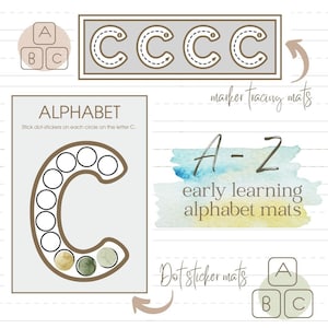 A-z early learning trace mats