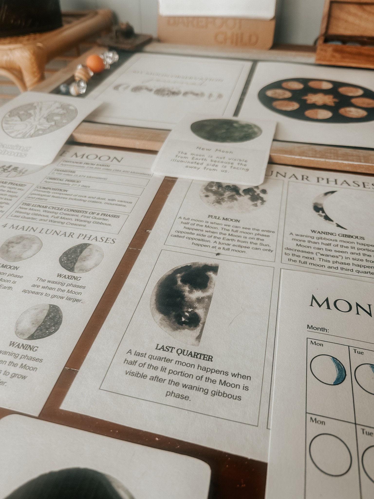 Mini MOON Study and Journaling Pack - Etsy