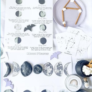 Moon Phase FLASHCARDS