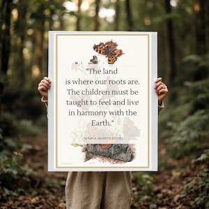 Montessori quote POSTER PACK x8