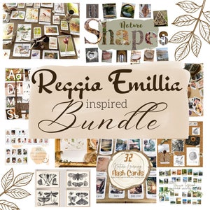 Reggio inspired MEGA BUNDLE - nature classroom / homeschool starter pack