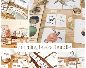 cesta de la mañana BUNDLE - inspirada en la naturaleza