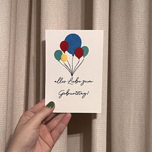 Karte (alles Liebe zum Geburtstag)
