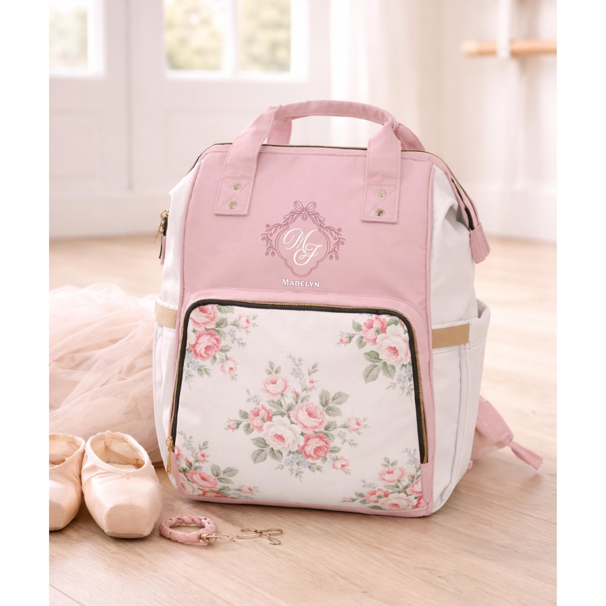 Mini Pink Floral Backpack by Madden Girl. Love Shack Fancy Inspired. NWT Love Shack Fancy Backpack - Etsy main image 4