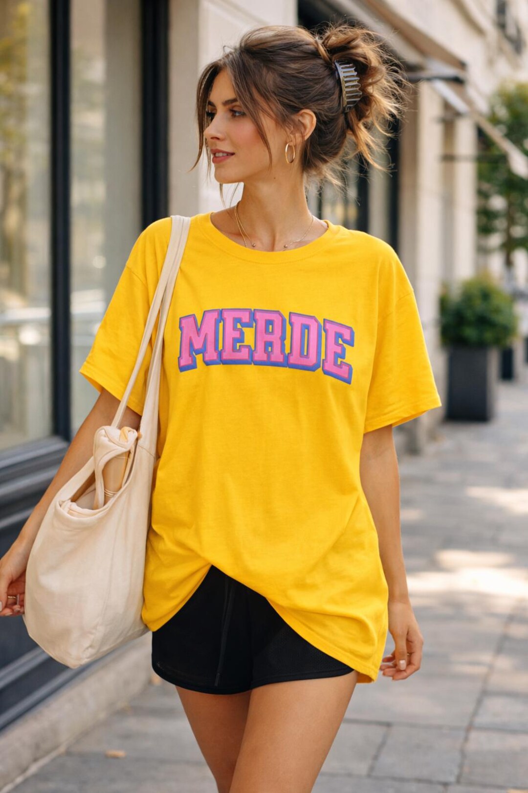 Merde Ballet MERDE Ballet Shirt | Dance Girl Tee | Balletcore T-shirt | off Duty ...