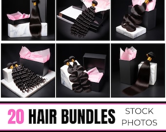 Haarbundel Stockfoto's | Marketing pruikenverkoper, beautybranding