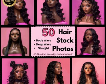 50 Rosa Haar Perücke Stock Fotos: HD Spitze, Beauty Bilder (Digitaler Download)