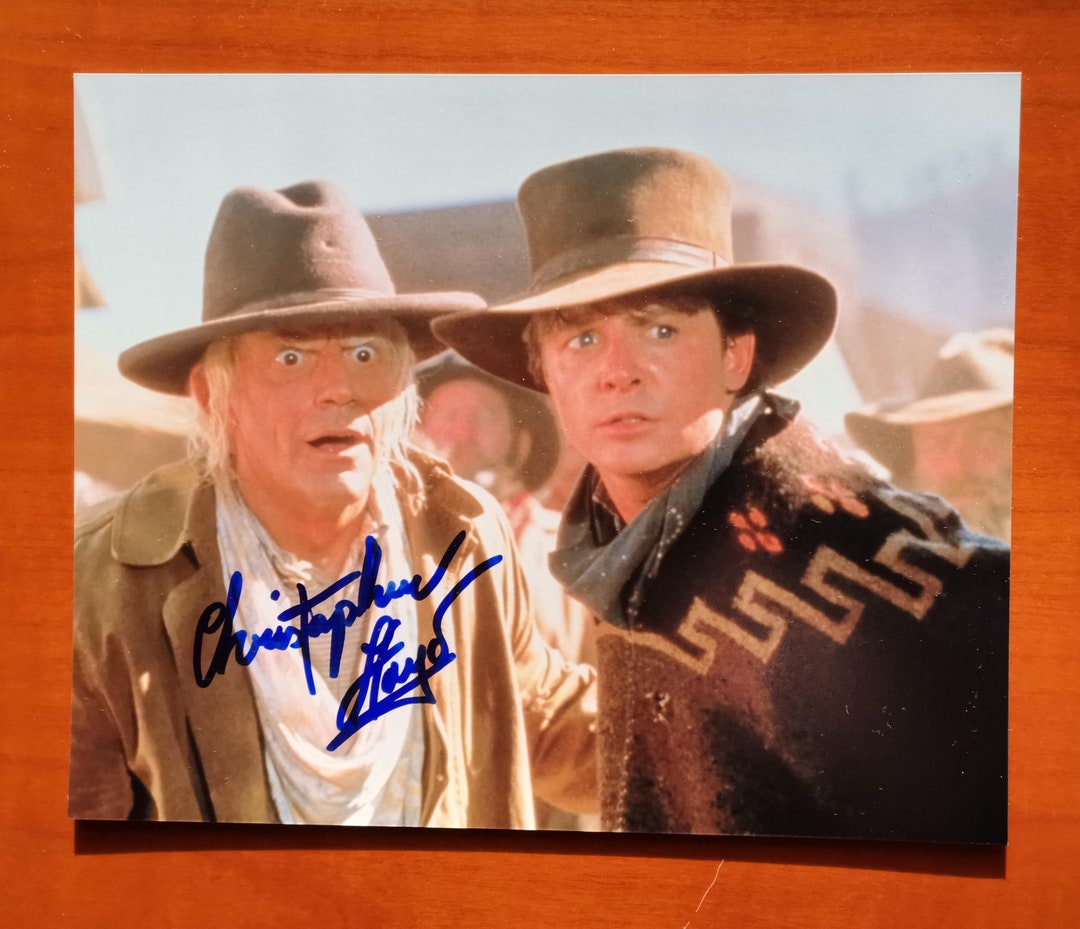 Back To The Future Signed Poster Back To The Future Signed Movie Poster Print &ndash; Authentic Autographed Memorabilia, Brand New In Shrink Wrap Back To The Future Autograph