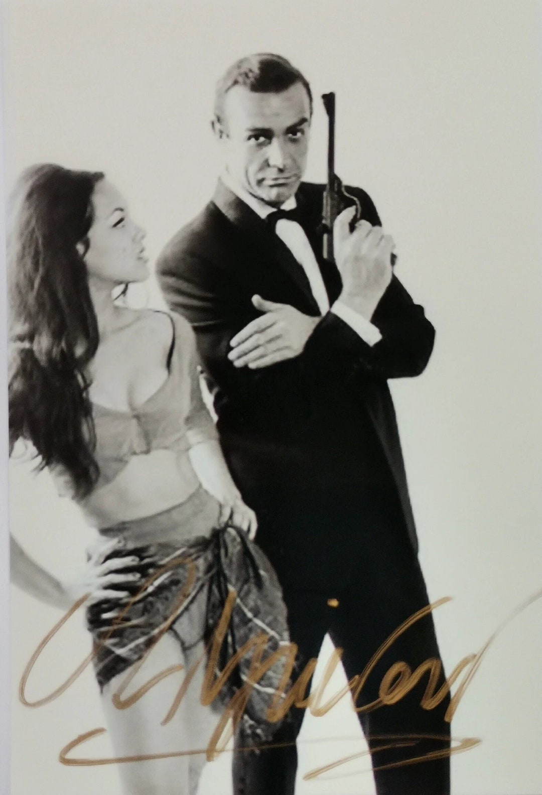 Aliza Gur, Sexy Bondgirl, From Russia With Love, Signed Autograph Photo